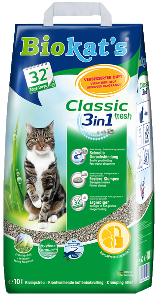 Biokat's Katzenstreu Classic Fresh 3 in 1